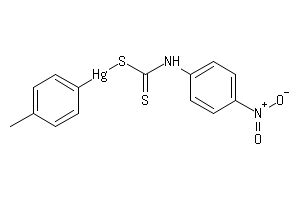 N 4 ニトロフェニル ジチオカルバミド酸 4 メチルフェニル 水銀 II 化学物質情報 J GLOBAL 科学技術総合リンクセンター