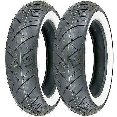 Shinko Pair Whitewall M C Tyre Yamaha Xv