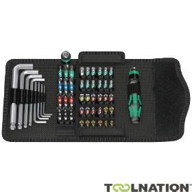 Wera 05057460001 5057460001 Kraftform Kompakt 100 Tool Set 52 Pieces In