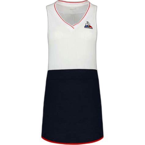 Le Coq Sportif Tennis Robe N Femme Ah Vetement De Tennis Femme