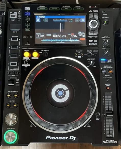 Pioneer Cdj 2000nxs2 Dj Multi Turntable Cdj2000nxs2 2000 Nexus Nxs 2