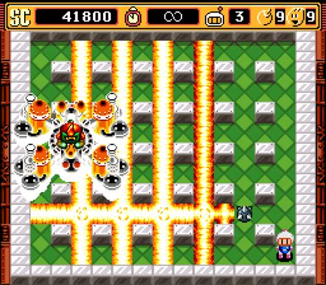 Super Bomberman 2 Snes 091 The King Of Grabs