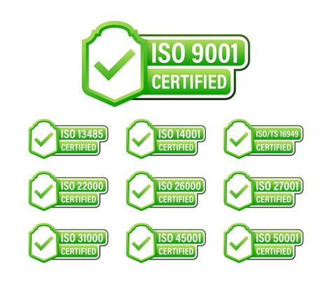 Conjunto De Selos E R Tulos Certifica O Iso Sistema De Gest O De