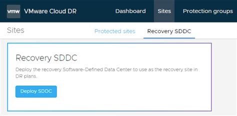 Preparing For Recovery Getting Started With Vmware Cloud Dr Part