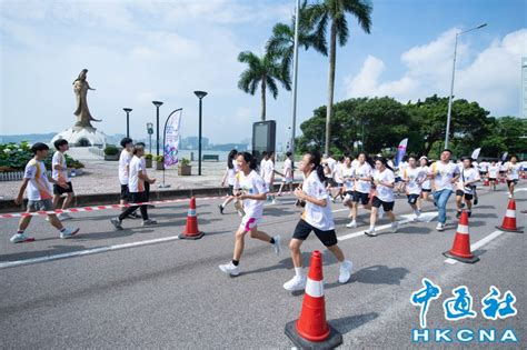 澳門舉辦第19屆杭州亞運會歡樂跑 逾七百人參與 頭條 香港中通社