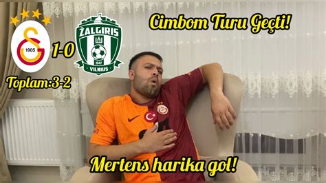 GALATASARAY ZALGİRİS MAÇI SONRASI TAKIMLAR YouTube