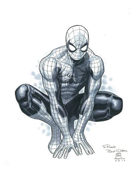 Jim Cheung Spider Man In Ronald Arcila S Jim Cheung Comic Art