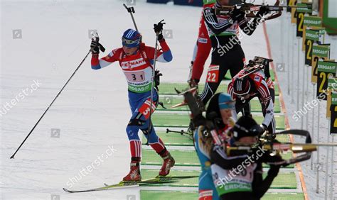 Svetlana Sleptsova Front Russia Leaves Shooting Editorial Stock Photo