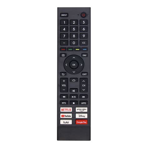 Erf3j80h Replacement Smart TV Remote Fit For Hisense 4K UHD Android