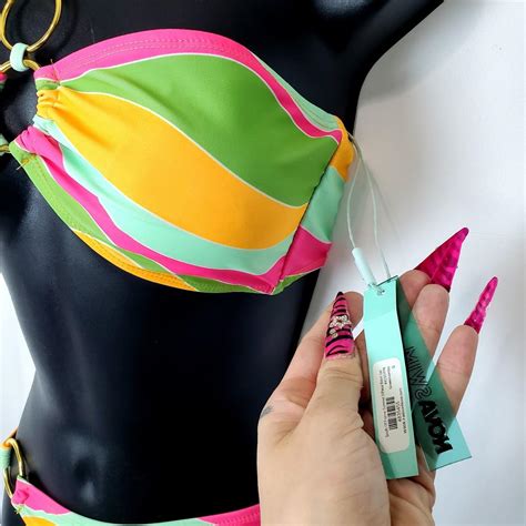 Fashion Nova Cheeky Bikini Brand New With Tags Depop