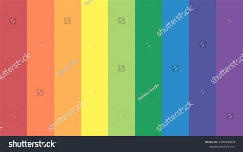 Colorful Striped Rainbow Background Vector Illustration Stock Vector