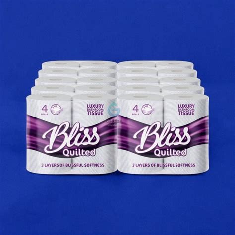 Bliss 3 Ply Toilet Roll FREE DELIVERY Cheap Toilet Rolls From