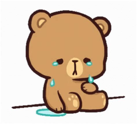 Sad Bear GIF - Sad Bear Cute - Discover & Share GIFs