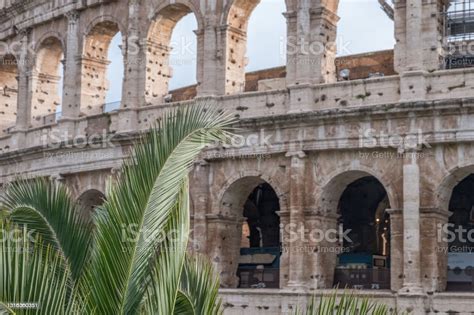 Beautiful View Of Rome In Italy The Ancient Historical Ruins Famous