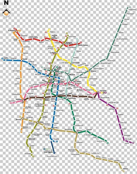 Rapid Transit Metro Coyoacán Mexico City Metro Transit Map PNG Clipart