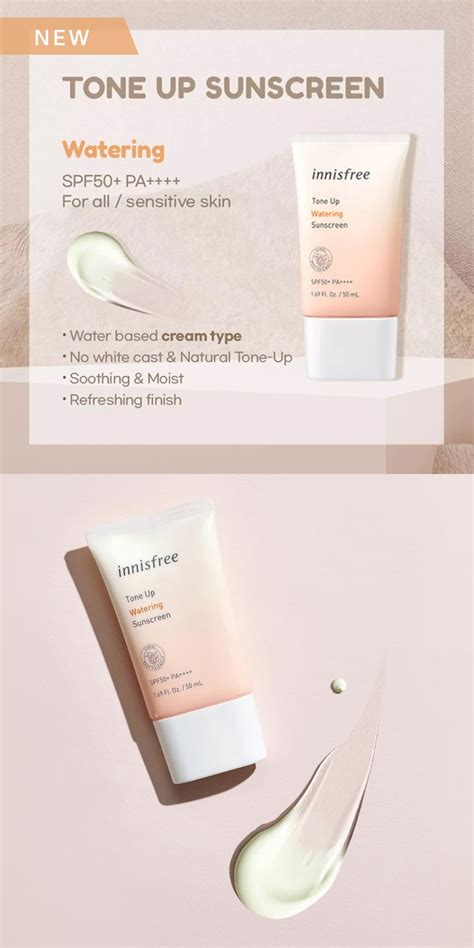 Innisfree Tone Up Watering Sunscreen Review The Ichigo Shop