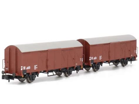 ARNOLD HN6521 Güterwagen Set gedeckte Güterwagen Gs DR Ep IV 2 teilig