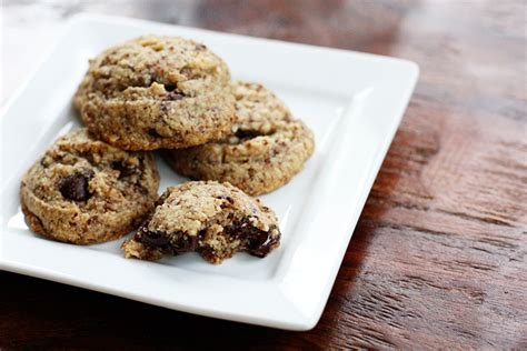 gluten-free chocolate chip almond cookies | Sweet Anna's