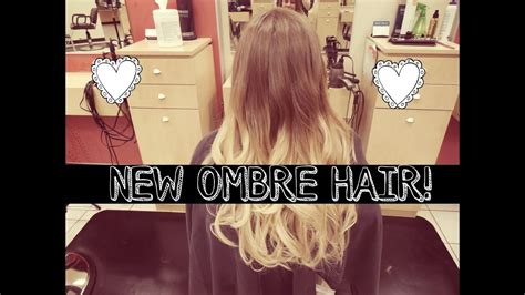 Getting My Hair Dyed Blonde Ombre Vlog Youtube