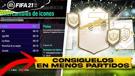 CÓMO CONSEGUIR los ICON SWAPS MÁS RAPIDO en FIFA 21 seguro que no