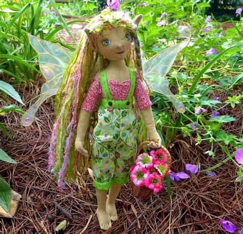 The Fairies Nest Ooak Cloth Dolls And Fiber Fantasies June 2014