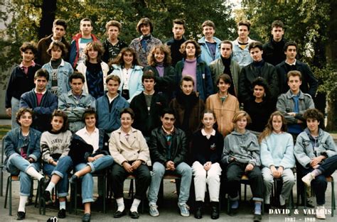 Photo De Classe 2nde De 1988 Lycée Louis Barthou Copains Davant