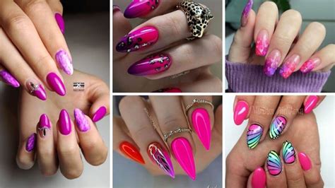 Latest Purple And Pink Nail Designs