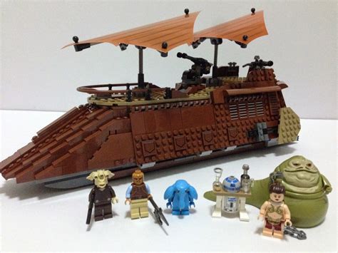 The Marriage Of Lego And Star Wars Review Jabba S Sail Barge