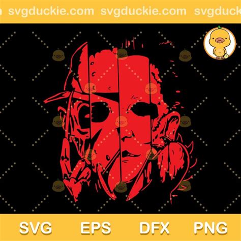 Horror Movie Killers Svg Scary Friends Svg