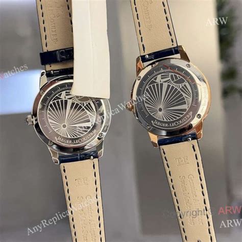 Luxury Replica Jaeger LeCoultre Rendez-Vous Diamond Bezel Leather Strap Watches