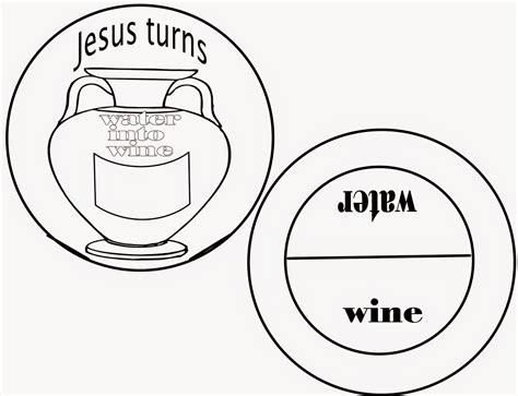 Sunday School Fun: The First Miracle- Jesus turns water into wine!