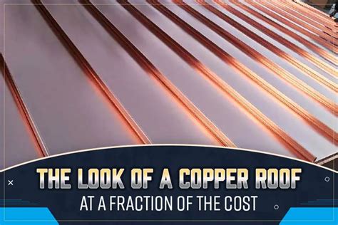 The Look Of A Copper Roof At A Fraction Of The Cost Skywalker Roofing