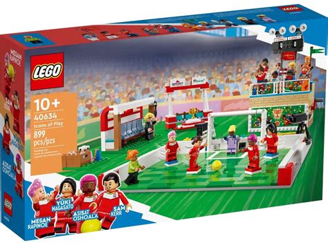 The Ladies Of Soccer Arrive With Legos New Icons Of Play Set