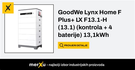 Goodwe Lynx Home F Plus Lx F13 1 H 13 1 Kontrola 4 Baterije 13