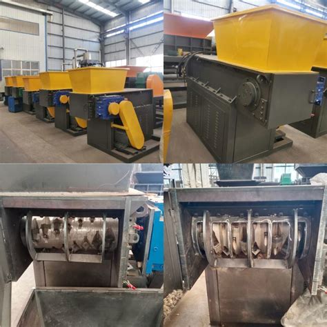 Industrial Single Shaft Shredder For Metal Shavings Cable Pet Bottle