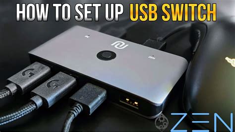 How To Set Up A Usb Switch For Cronus Zen With Mouse And Keyboard Youtube