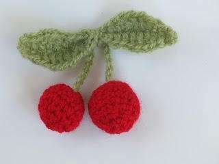 Frutas A Crochet Fotos Ideas Para Tejer Frutas De Ganchillo Cerezas