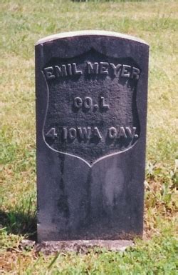 Pvt Emil Meyer 1843 1924 Find A Grave Memorial