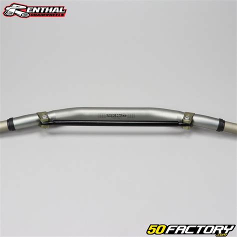 Guidon Ø28 mm Renthal Twinwall 921 Yamaha YZ YZF titane avec mousse