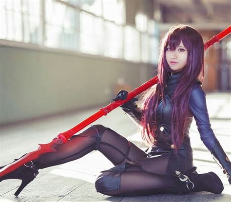 Fategrand Order Scathach Cosplay Косплей