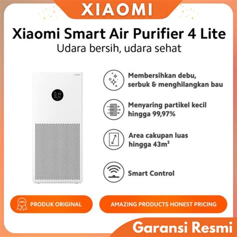 Jual Xiaomi Smart Air Purifier Lite Sirkulasi Alat Penjernih