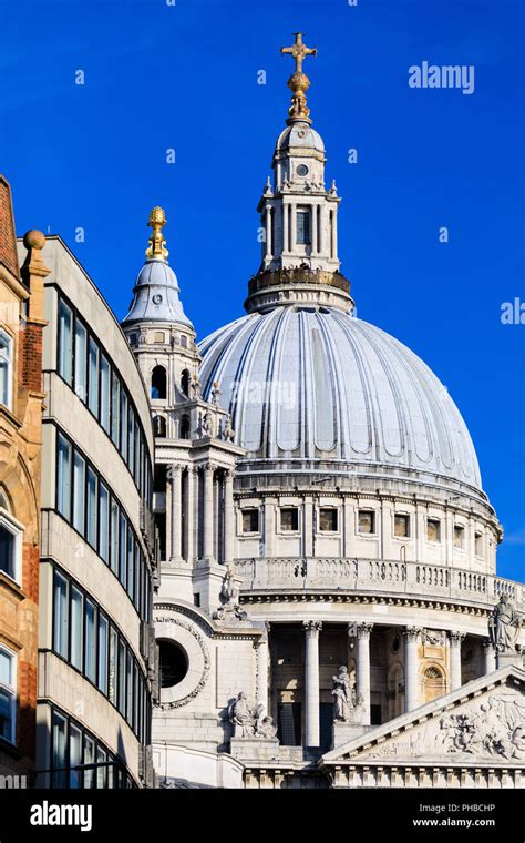 St Paul S Cathedral City Of London Stock Photo Alamy