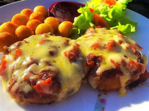 Chicken Schnitty With Bbq Bacon Cheese Slow Cooker Central Recipe