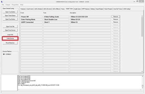 CSR Config Tool 3 Oz Robotics