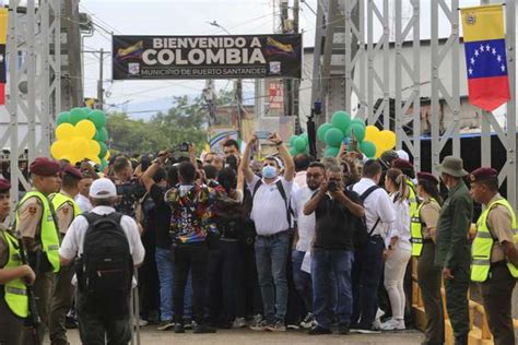 Se Habilita El Paso Entre Colombia Y Venezuela Por El Puente La Uni N