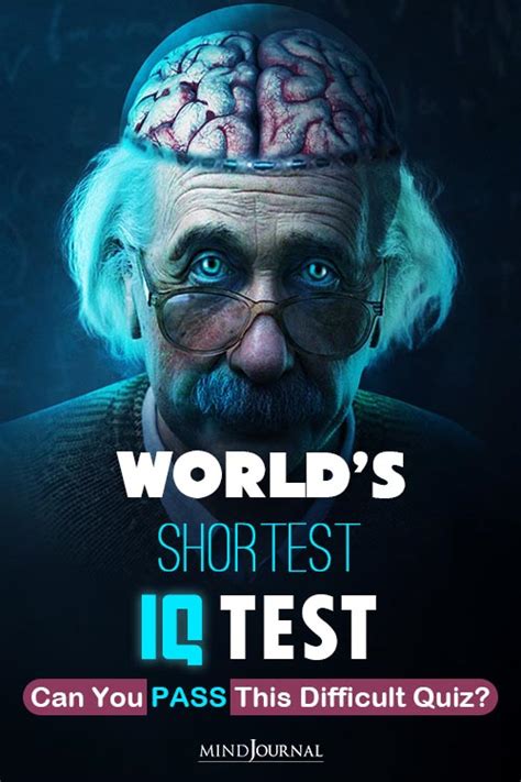 World S Shortest IQ Test Can You PASS This Difficult Quiz