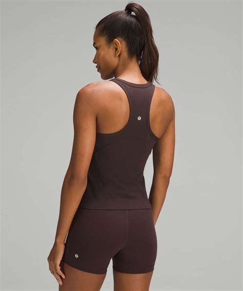 Lululemon Align Waist Length Racerback Tank Top Espresso Lulu Fanatics