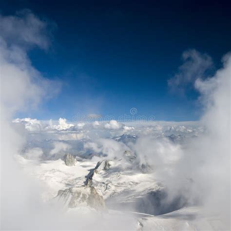 Mountains and clouds stock photo. Image of peak, clouds - 11299838