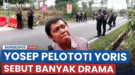 Yosep Melotot Saat Papasan Dengan Yoris Saat Rekonstruksi Disebut