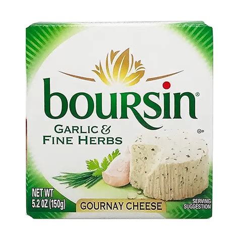 Boursin® Garlic And Fine Herb Gournay Cheese 52 Oz At Whole Foods Market